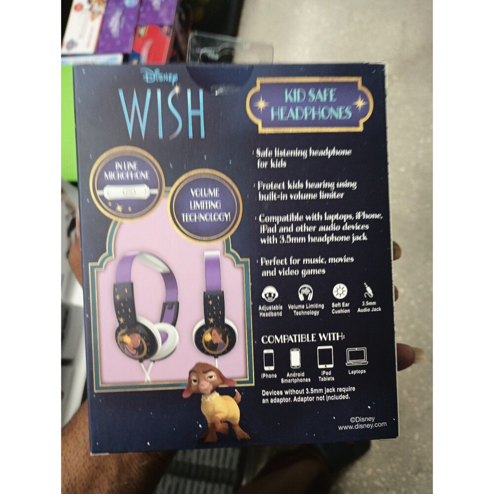 Disneyland  Walt Disney World Wish Movie Headphones
